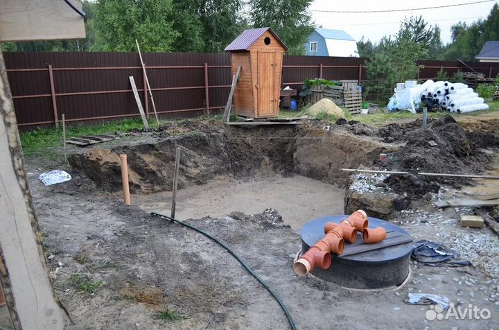 Септик под ключ / Установка септика. Монтаж 1 день