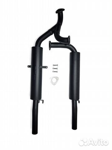 Раздвоенный глушитель 2101-2107