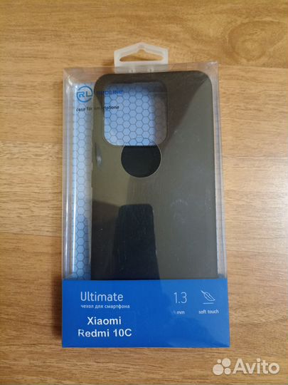 Чехол Xiaomi Redmi Note 10C чëрный