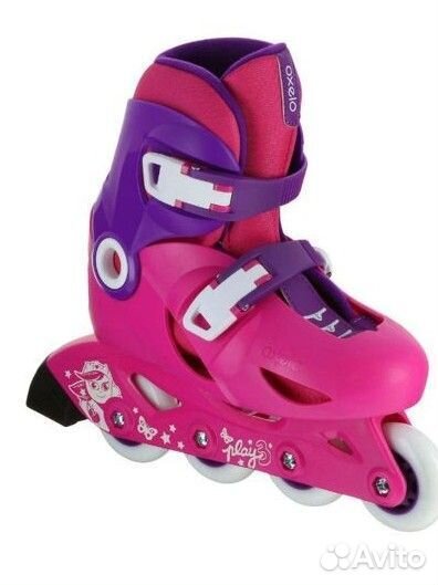 Роликовые коньки детские раздвижные