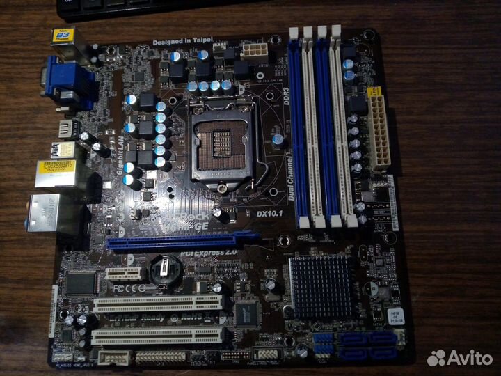 Материнская плата 1155