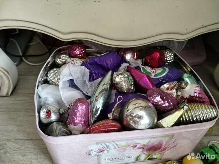 Елочные игрушки СССР советские