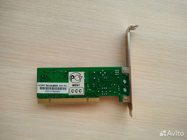 Модем acorp Sprinter56K Soft PCI