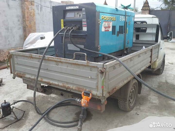 Аренда компрессора: молотки, бетоноломы, продувка