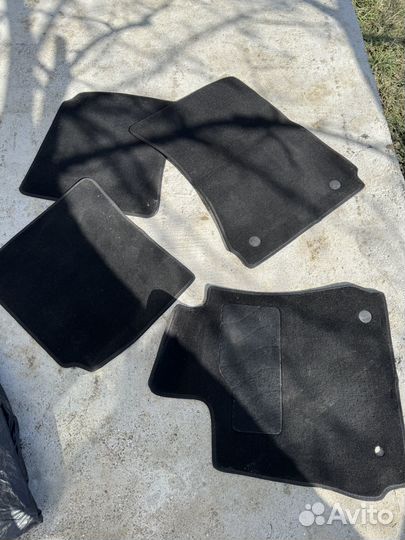 Коврики текстильние на mercedes long