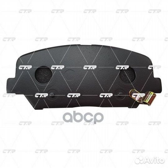 Колодки тормозные дисковые GK0553 CTR