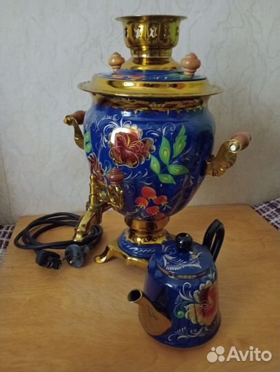 Самовар Тульский расписной
