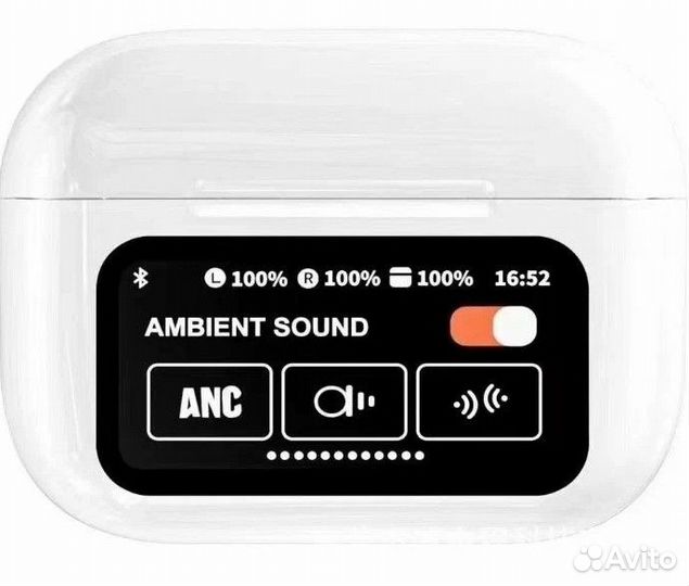 Беспроводные наушники с дисплеем и шумоподавлением