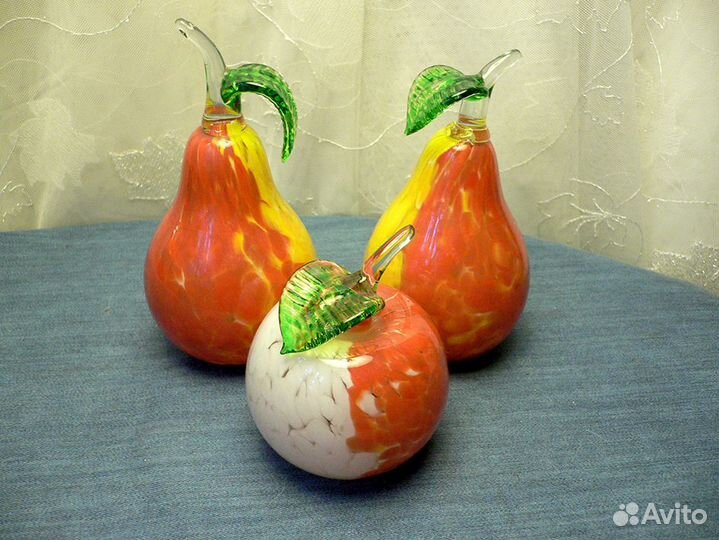 Стеклянные фрукты СССР
