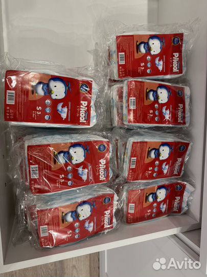 Подгузники детские S