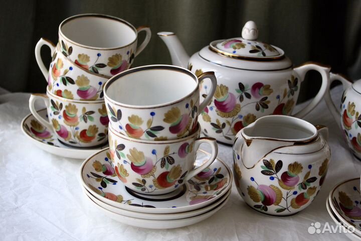 Сервиз чайный СССР Репка Вербилки