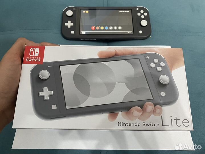 Nintendo switch lite + splatoon 2