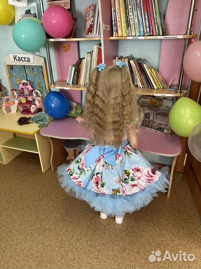 Платье пышное на выпускной/утреник