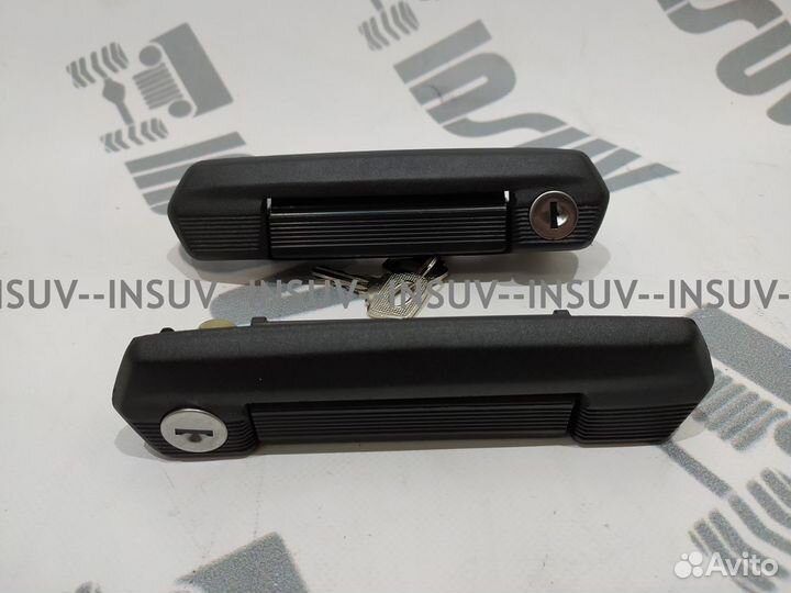 Ручки наружные черные Урбан Нива 3дв (к-т) 2шт