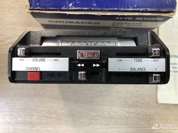 Японская кассетная автомагнитола Crusader CEA-200