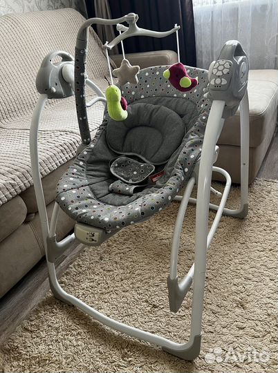 Детские электрические качели