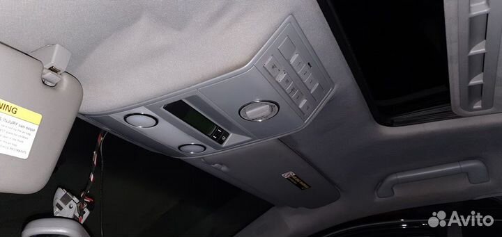 Потолочная консоль с цифровым компасом VW Touareg
