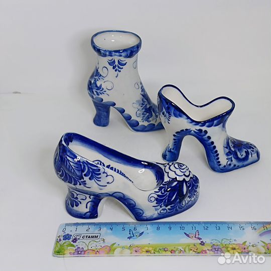 Обувь фарфоровая