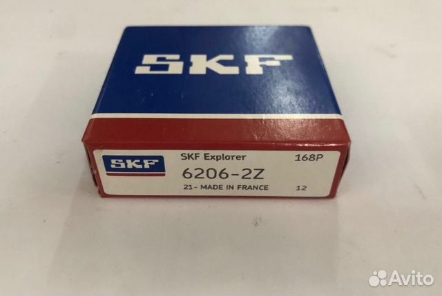 Подшипник 6206 ZZ (80206) SKF