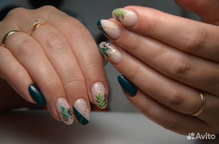 Маникюр с покрытием, педикюр, укрепление ногтей