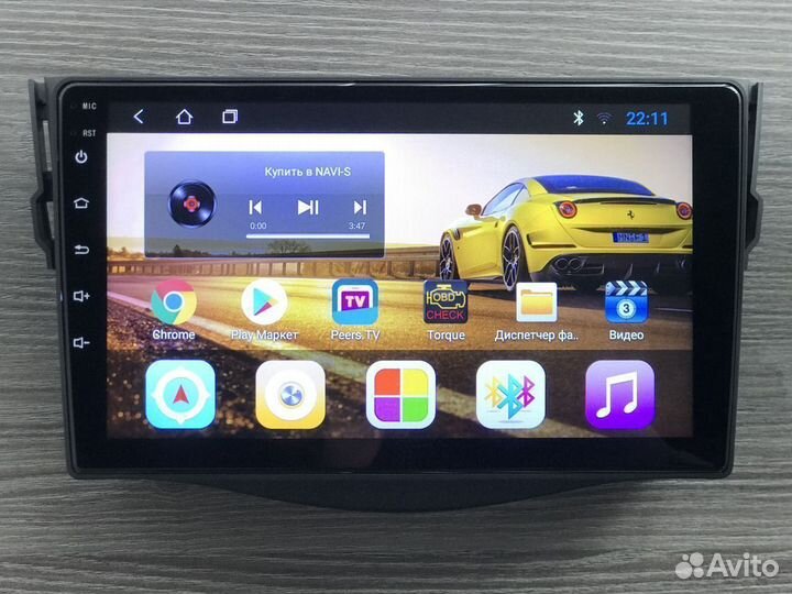 Магнитола на Toyota RAV4 XA30 TS7 Android
