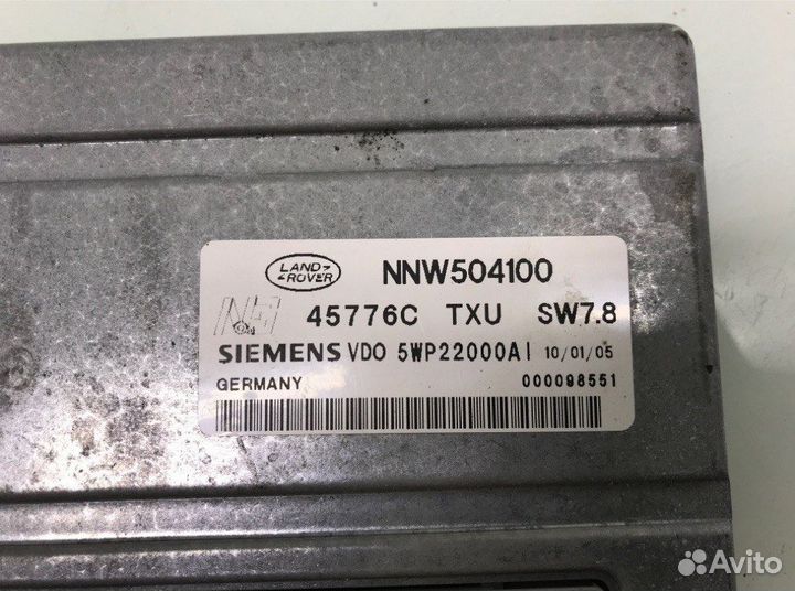 Блок управления АКПП Land Rover Range Rover 3.0 TD