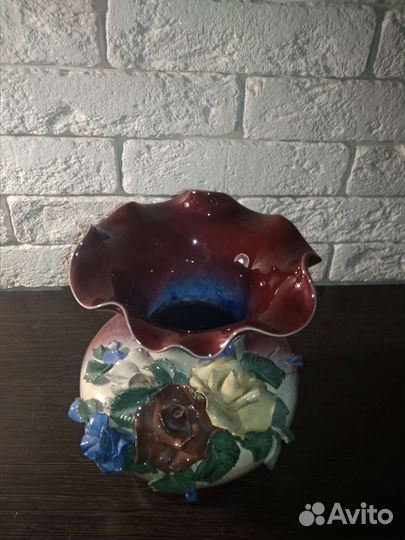 Ваза фарфор. Кисловодская с.ф. Феникс СССР