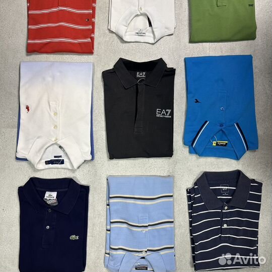 Поло различных цветов и размеров оригинал