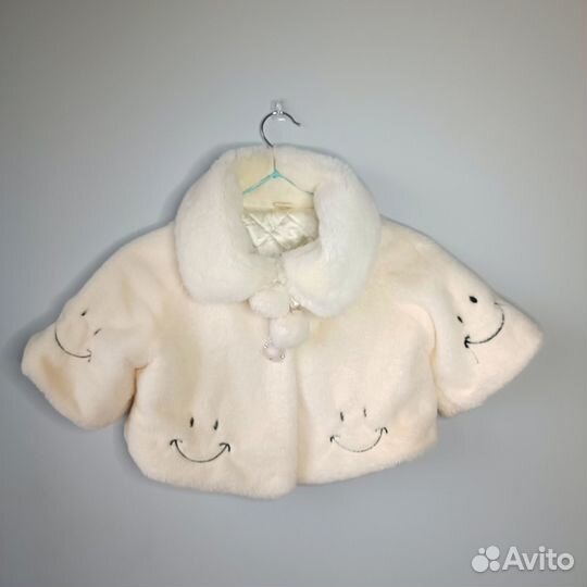 Искусственная детская шубка