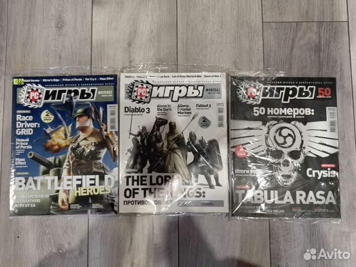 Журналы и диски «PC игры / PC games» 2006-2008 гг