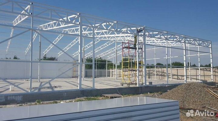 Быстровозводимые ангары, склады, навесы