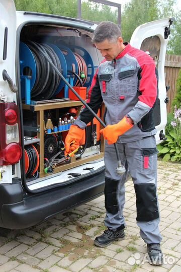 Прочистка канализации/ работаю сам. Одинцово