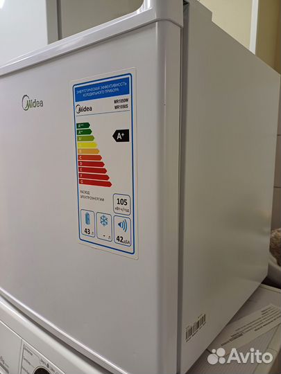 Холодильник мини Midea 50см. Доставка. Гарантия