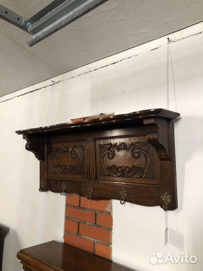 Вешалка дубовая подвесная