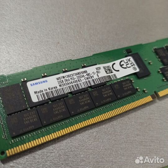 Оперативная память DDR4 8гб, 32гб dimm