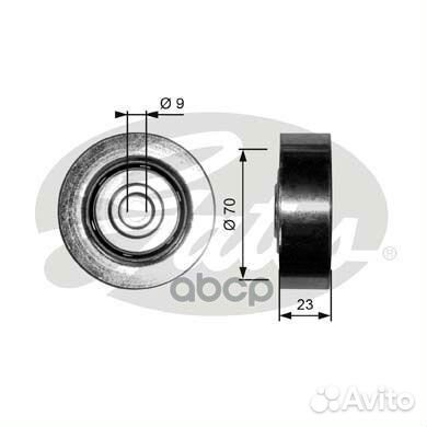 Ролик ремня приводного BMW E46/E39/E53 1.8D-3.0