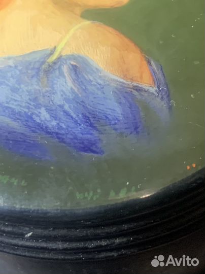 Шкатулка для украшений. Федоскино