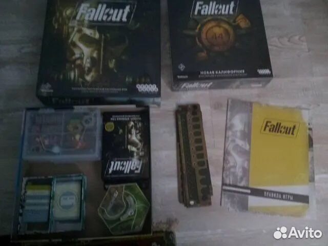 Fallout настольная игра (все дополнения )
