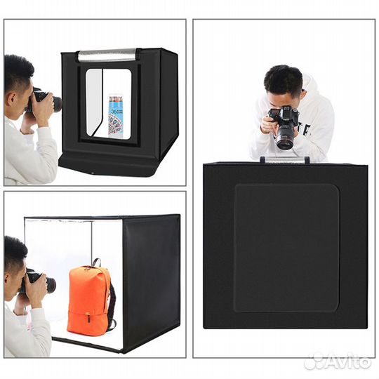 Фотобокс фотокуб лайтбокс Puluz 60 см