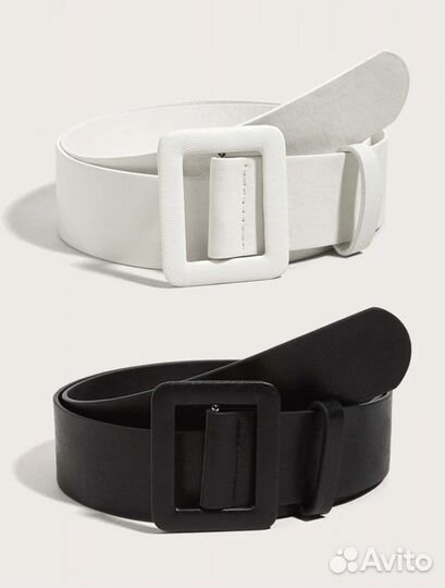 Ремни и пояса женские белый цвет