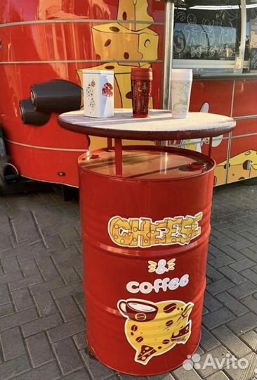 Бочка стол мебель из бочек