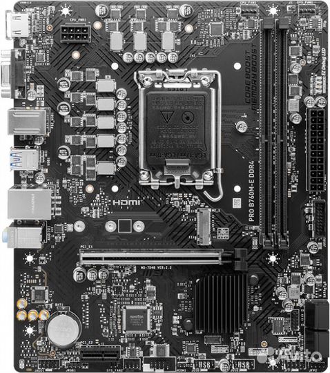 Материнская плата MSI PRO B760M-E DDR4