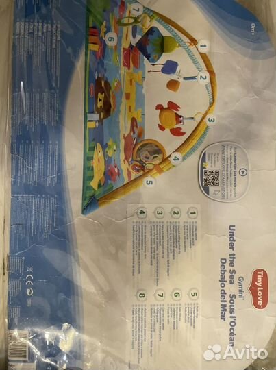 Развивающий коврик tiny love