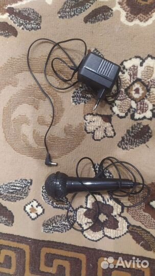 Детский синтезатор с микрофоном