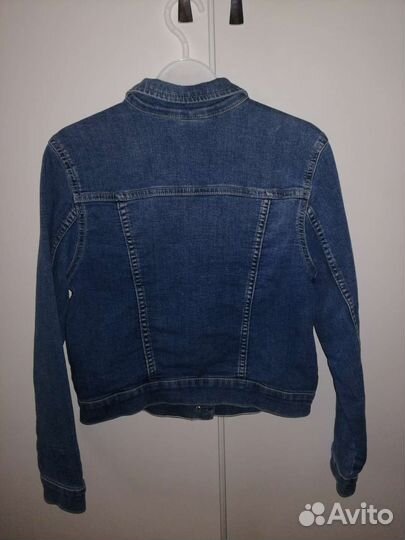 Джинсовка / джинсовая куртка для девочки 140
