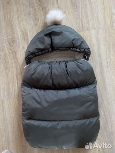 Зимний конверт для новорожденных