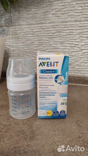 Бутылочка Avent Classic +, 125 ml
