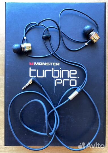 Легенда. Monster Turbine Pro Gold наушники. Hi-End