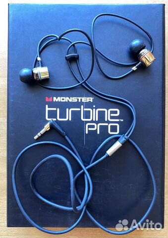 Легенда. Monster Turbine Pro Gold наушники. Hi-End