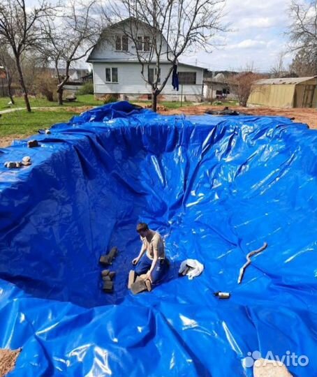 Прудовая пленка,Тент,подложка бассейна, подстилка